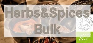 ORGANIC HERBS AND SPICES Bulk